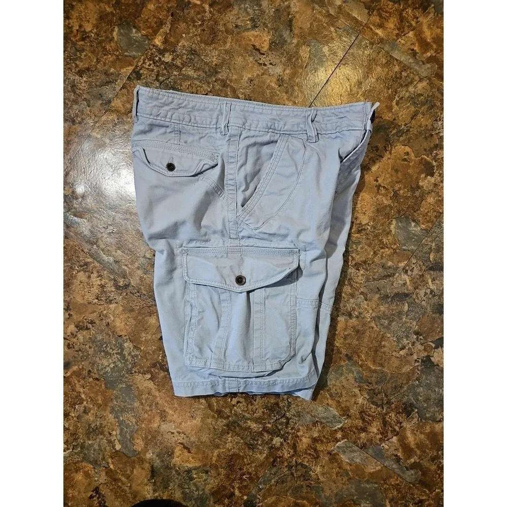 Timberland Cargo Shorts conway lake utility shorts Mens Size 32 Gray (A130)
